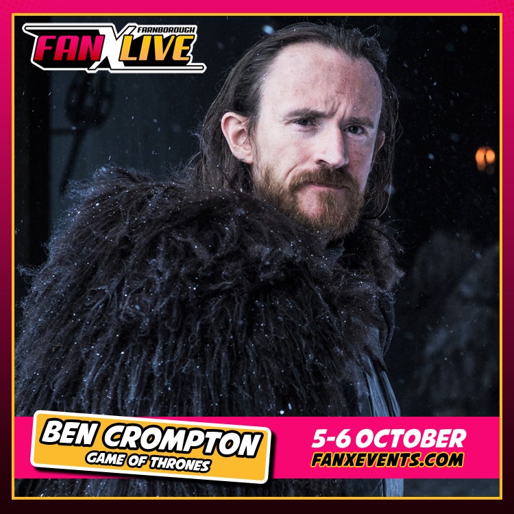 FanX LIVE - NEW MEDIA GUEST #FXLIVE - Ben Crompton ⭐️...