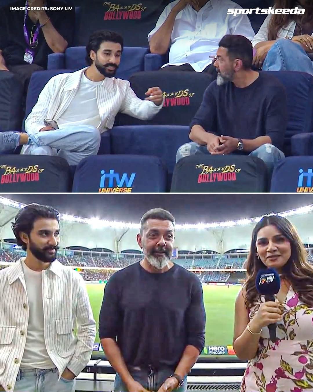 Ab - Bollywood stars Raghav Juyal and Bobby Deol were spotted enjoying ...