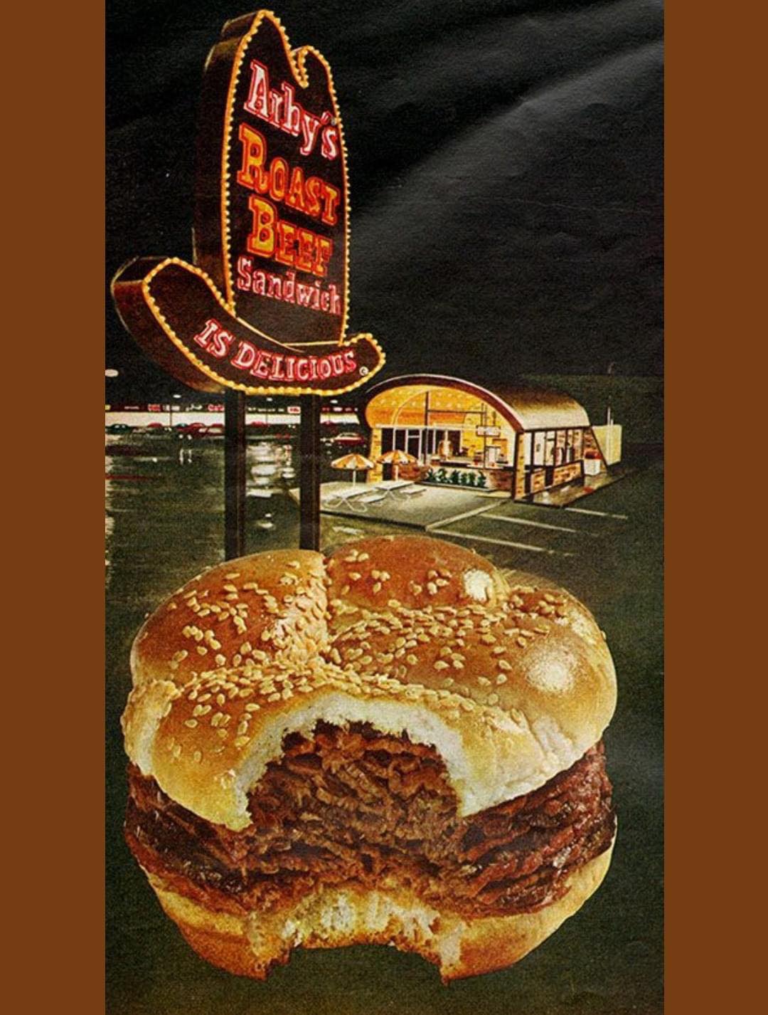 Original Arby's Restaurant Sign, 1964-1975