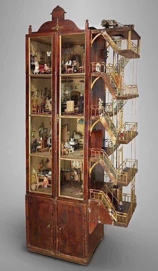 ドールハウス【提督室】 7124 Victorian Dollhouse - YouTube