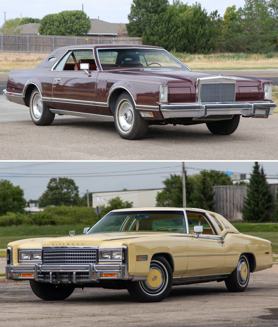 1976 Lincoln Continental Mark IV Desert Sand Luxury Group and 1978