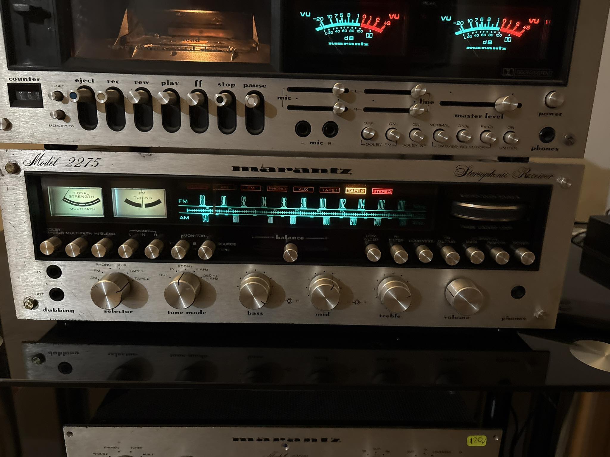 5x LED Sicherungslampe AC/DC 8V – T6,35-2x29mm, Warmweiß, 20mA, 30lm, Ersatz Für Marantz, Sansui, Kenwood, Pioneer Vintage Stereo