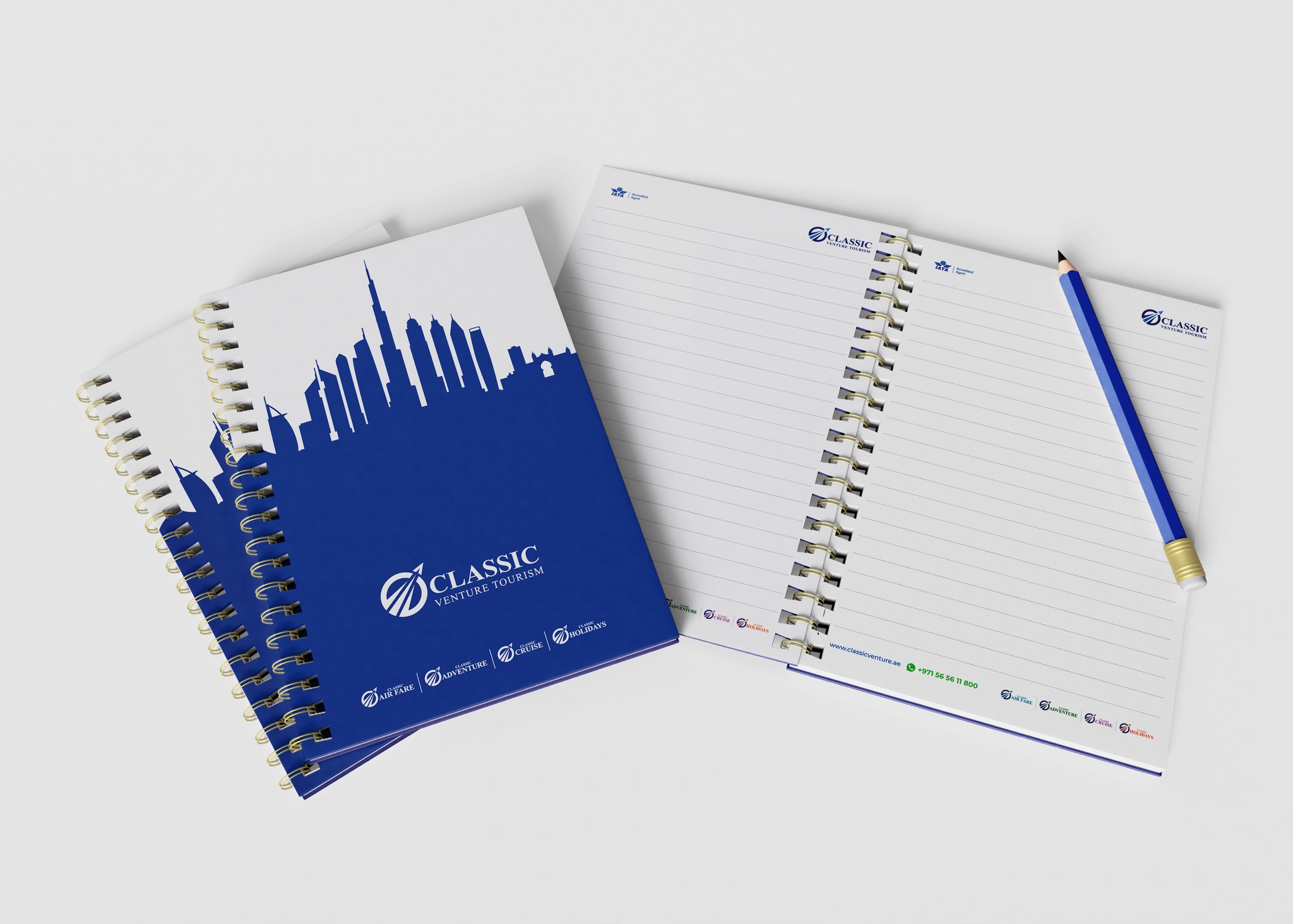 Classic - Introducing our sleek and stylish corporate branding notebook ...