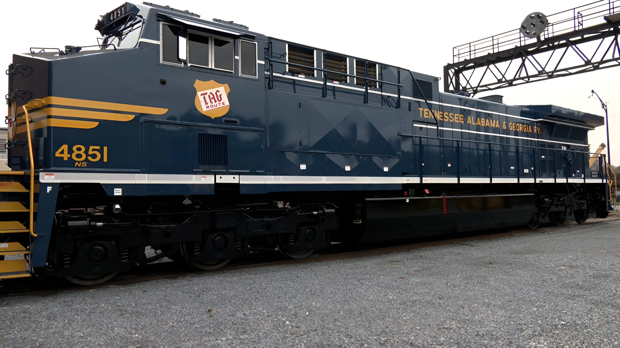 NORFOLK SOUTHERN鉄道　鉄道ディスプレイ Norfolk Southern unveils America's 250th locomotive series