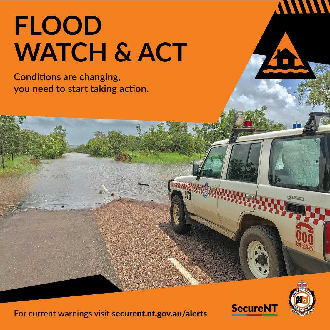 NT - NT EMERGENCY SERVICE MESSAGE: Flood Watch and Act THIS IS UPDATE ...