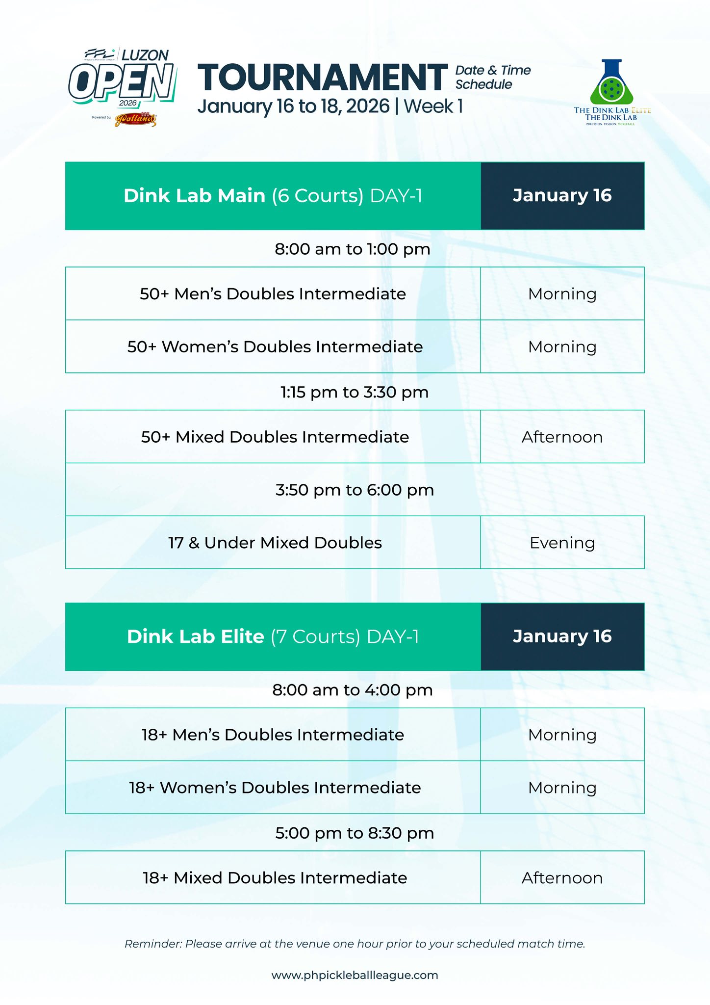 OFFICIAL VENUE &... - PPL Philippine Pickleball League | Facebook