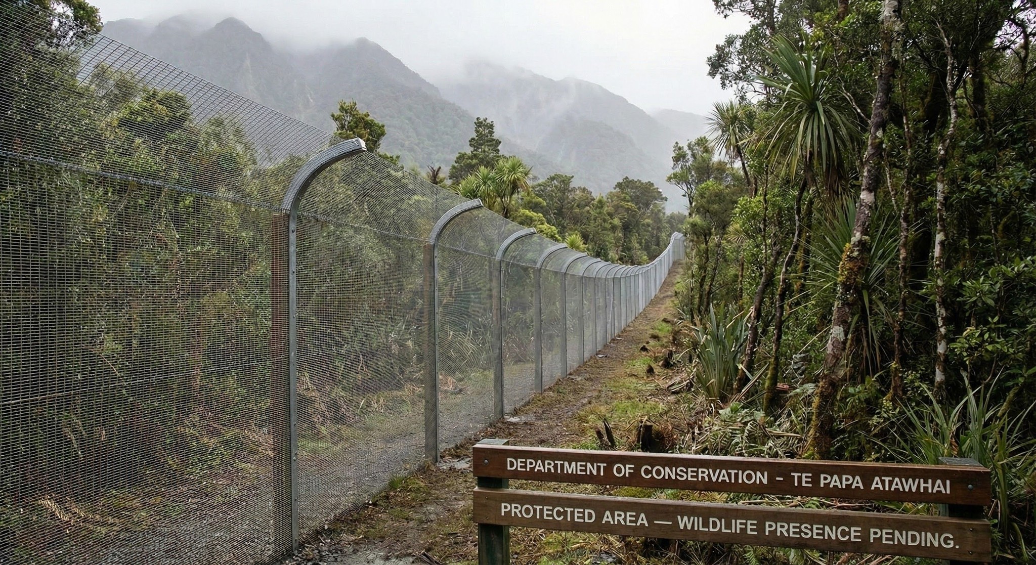 BignigelSasquatch - 📰 DOC Admits Predator Fence Installed Perfectly ...