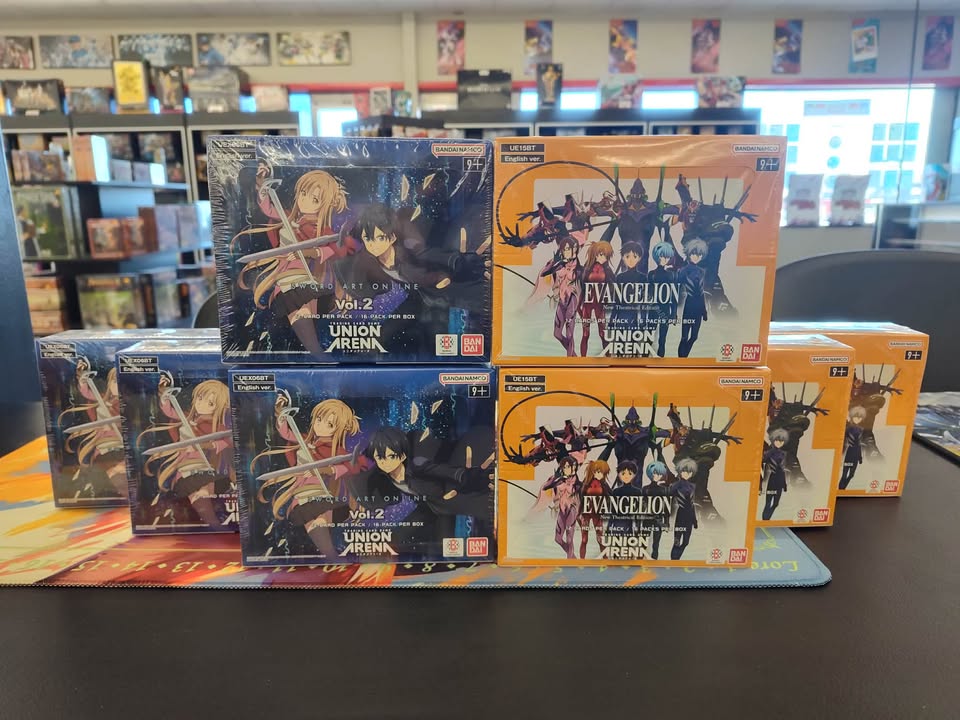 sao union arena booster box BANDAI Sword Art Online Vol. 2 EX08BT Pack TCG  ToysOneJapan These limited Union Arena Booster Box: Sword