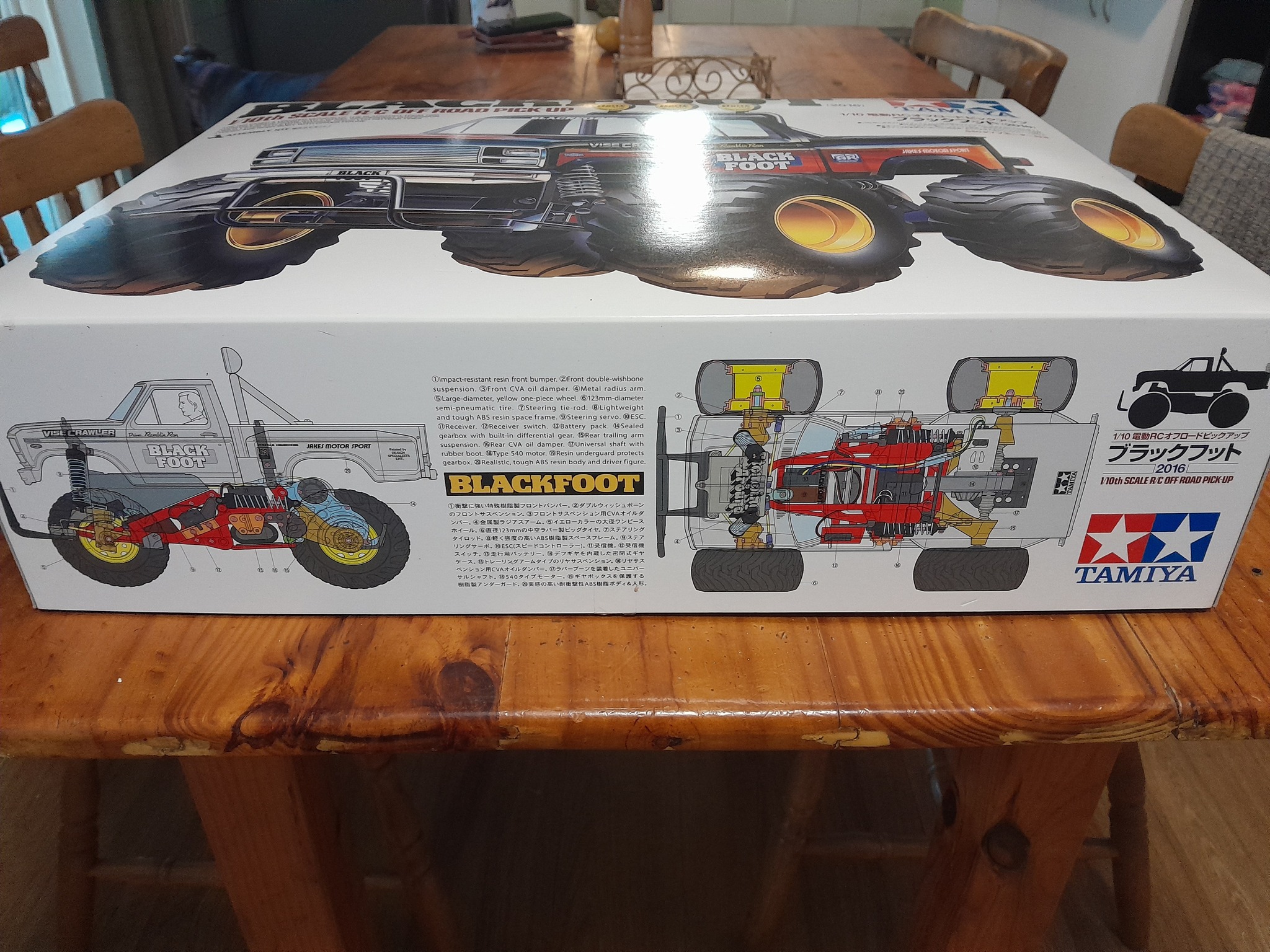 Tamiya Blackfoot 1/10 scale RC off-road pick-up for sale