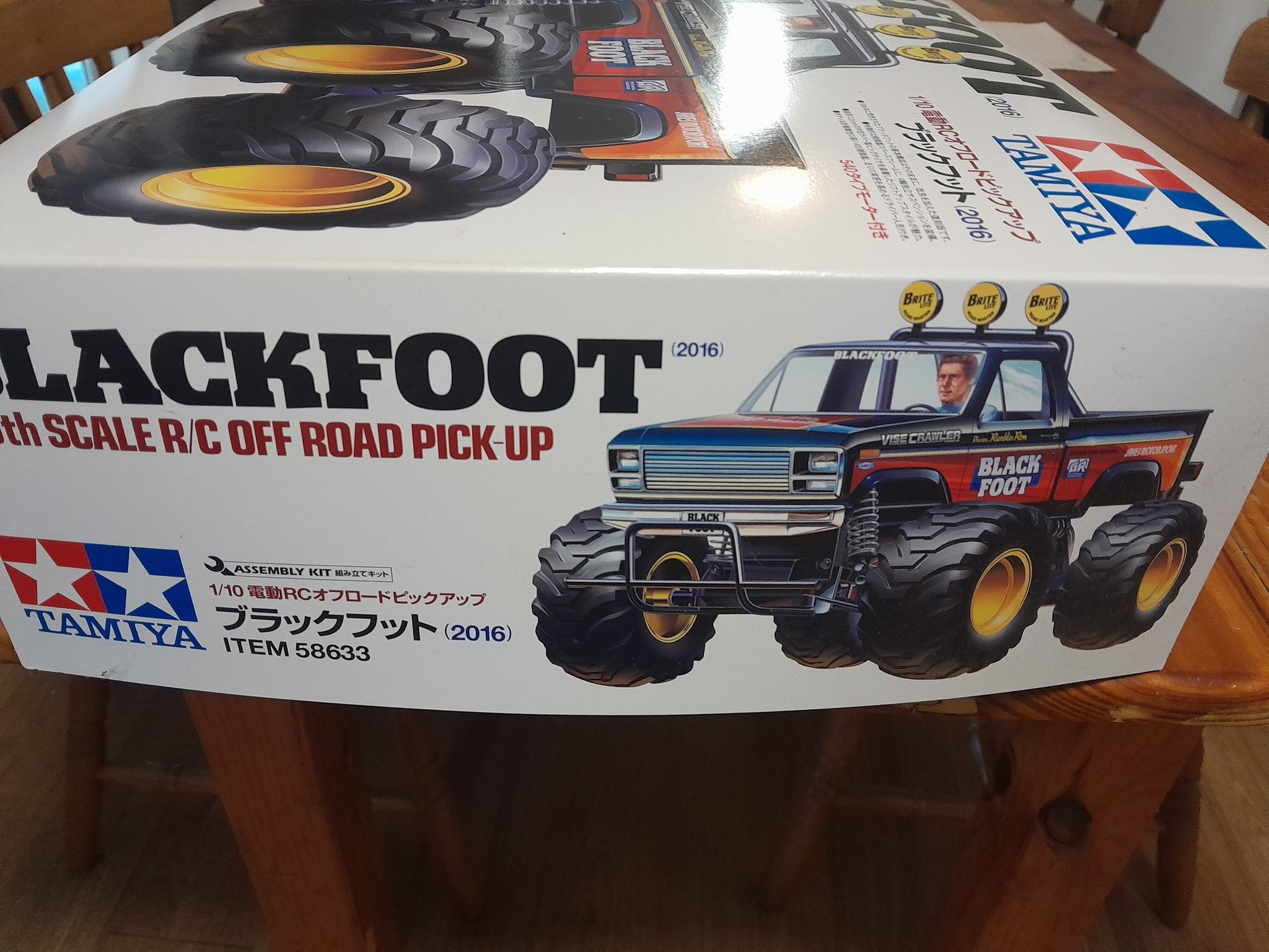 Tamiya Blackfoot 1/10 scale RC off-road pick-up for sale
