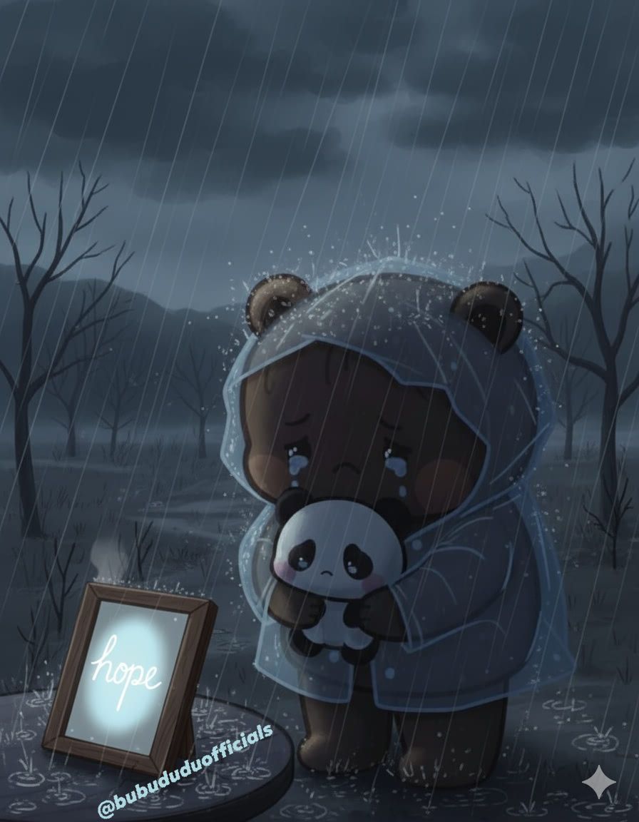 BUBU DUDU - The rain hammered down, a relentless, icy... | Facebook