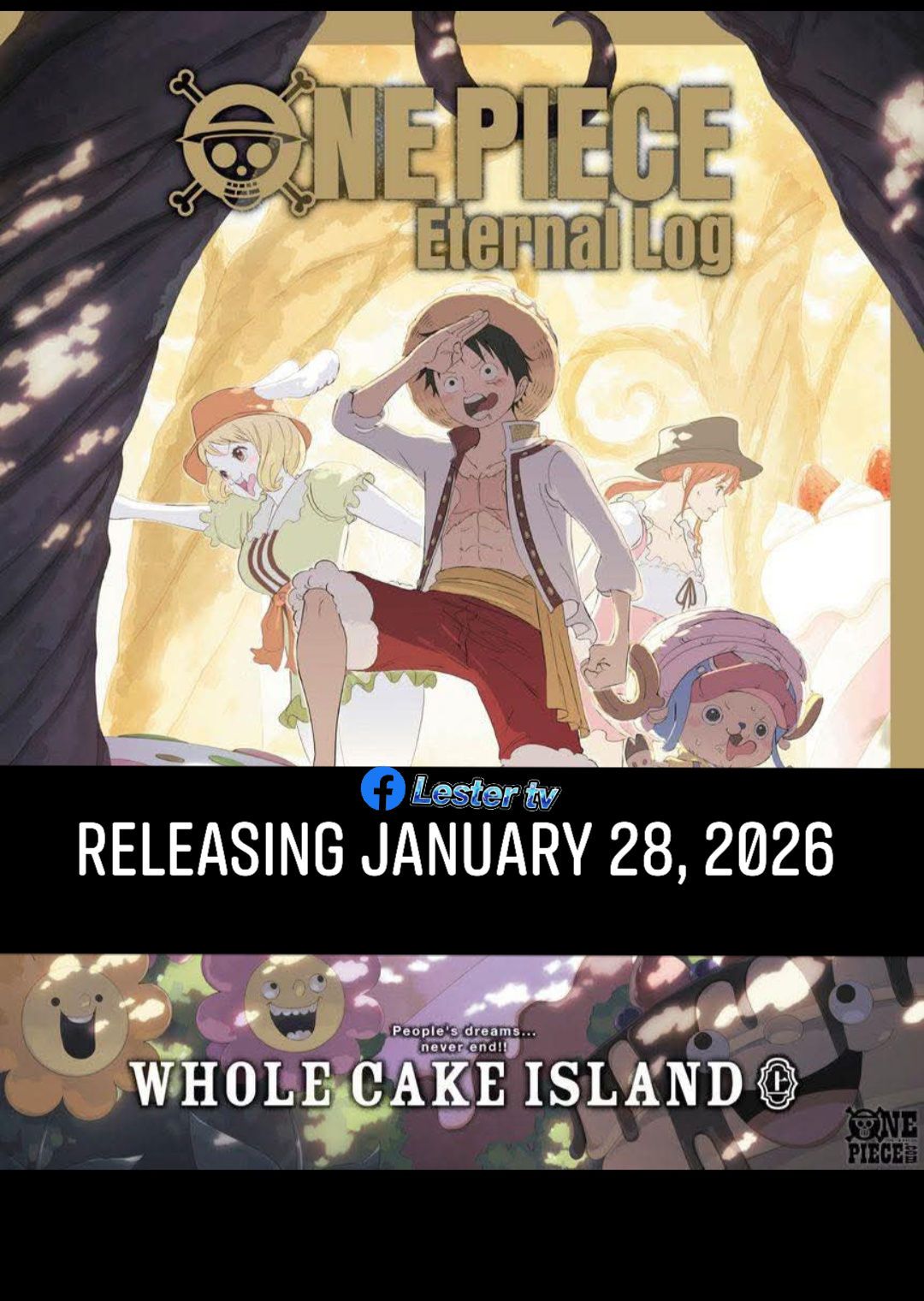One Piece Eternal Log: Whole Cake Island Blu-ray release