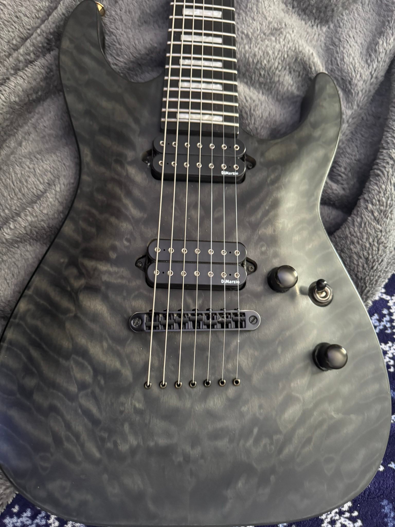 Are Zach Householder 7 string guitars rare?