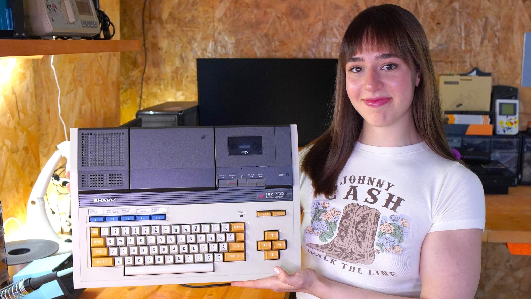 Absolutely loving the details and design of my Sharp MZ-721!