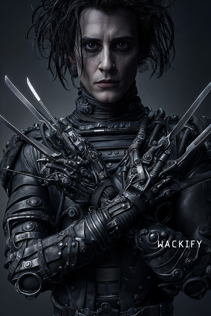 Wackify - Edward Scissorhands #wackify #wallpaper #comicart #fanart # ...
