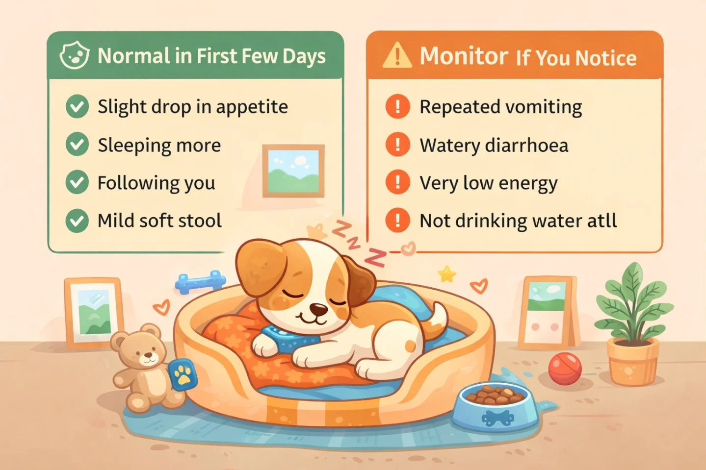 K-9 - 🐾 First 3 Days at Home — What’s Normal vs Not Normal . Bringing a ...