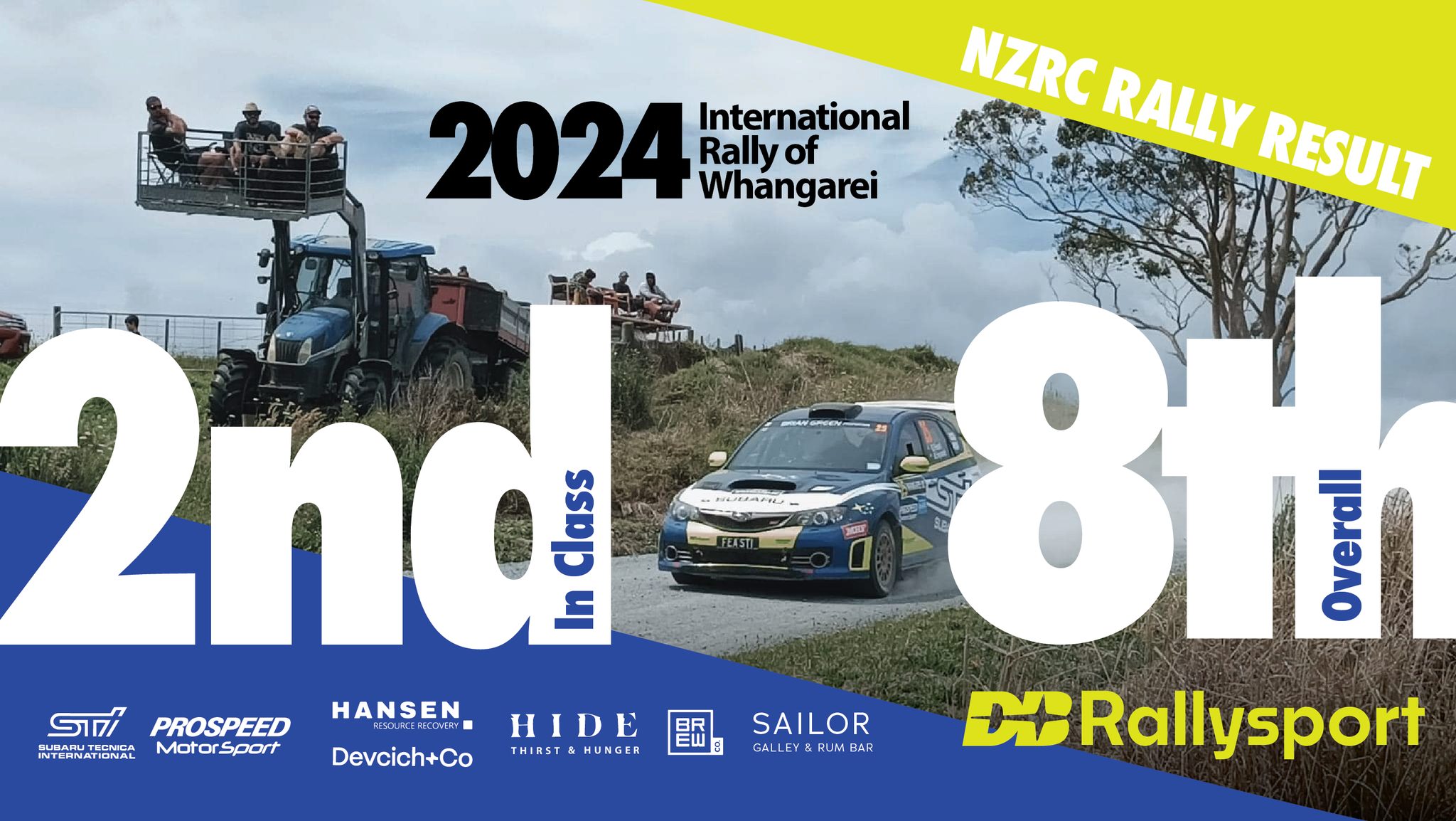 DB - And that's a wrap for the DB Rallysport Team's first season in the ...