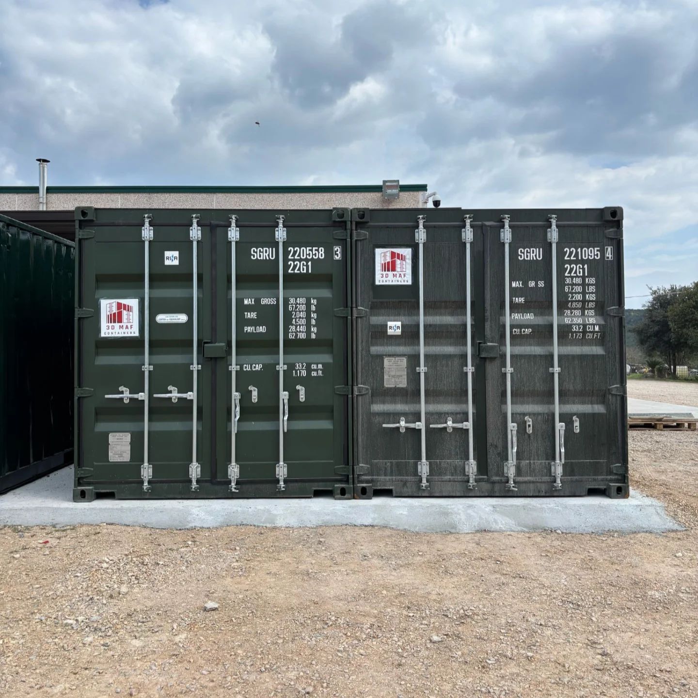 3D MAF Containers | Alghero