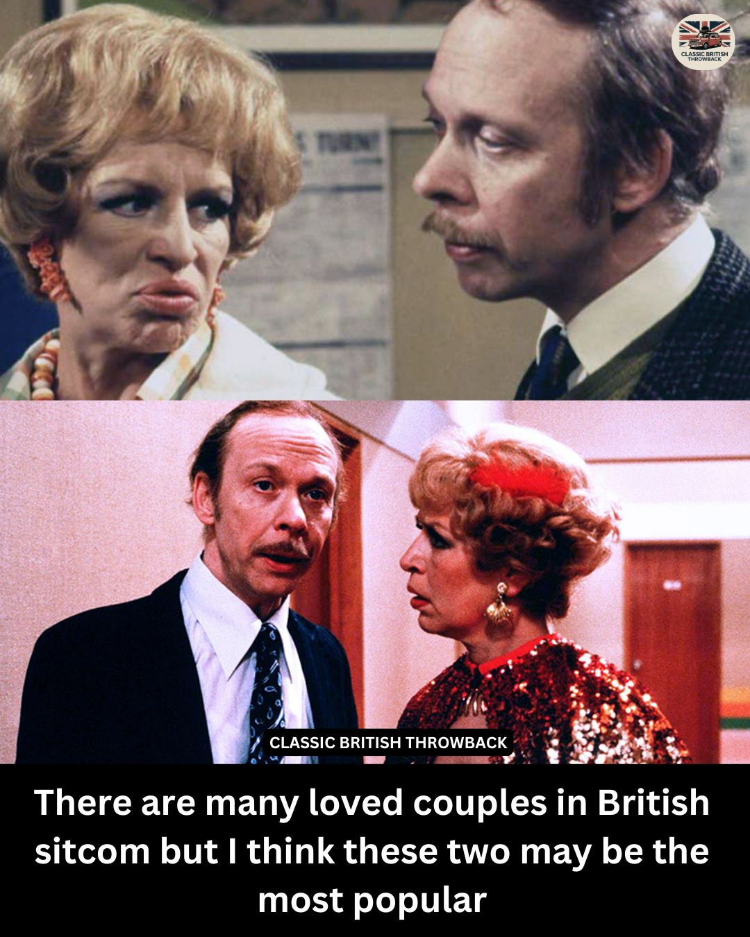 Classic - They don’t make ’em like this anymore. George and Mildred ...