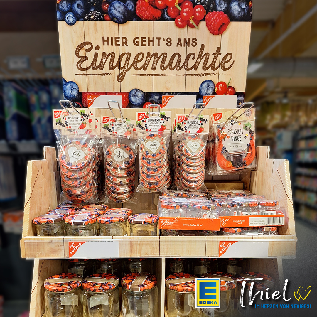 📦 Einmachgläser bei EDEKA