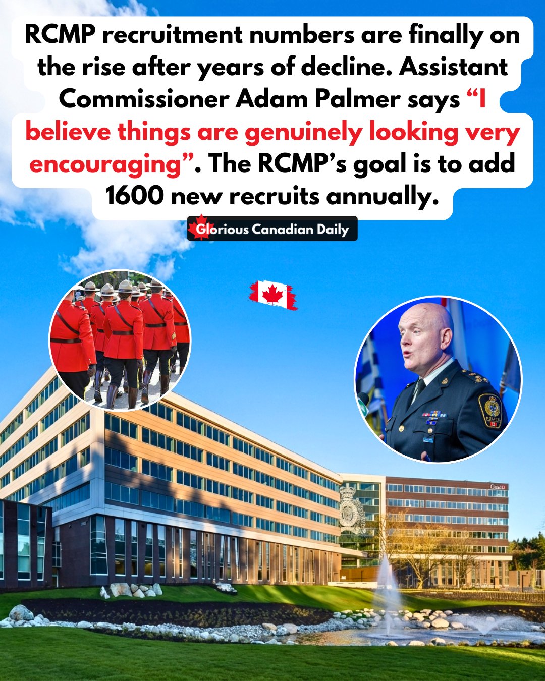 Glorious - The Royal Canadian Mounted Police is finally seeing a ...