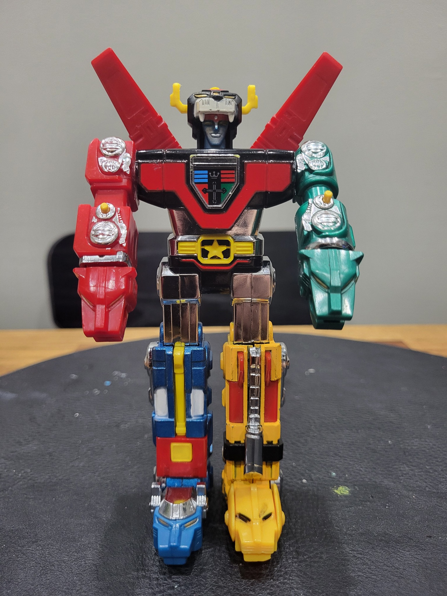 Vintage Popy Chogokin Golion toy found