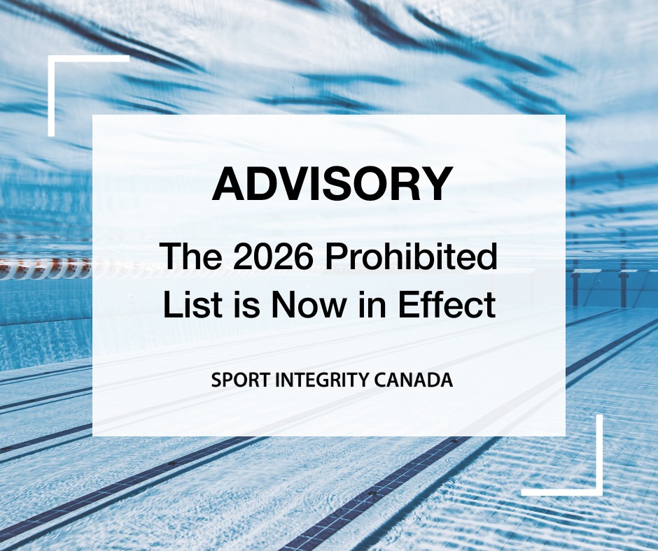 Picture of Sport - 🚨 ADVISORY: The World Anti-Doping Agency's 2026 Prohibited List ...