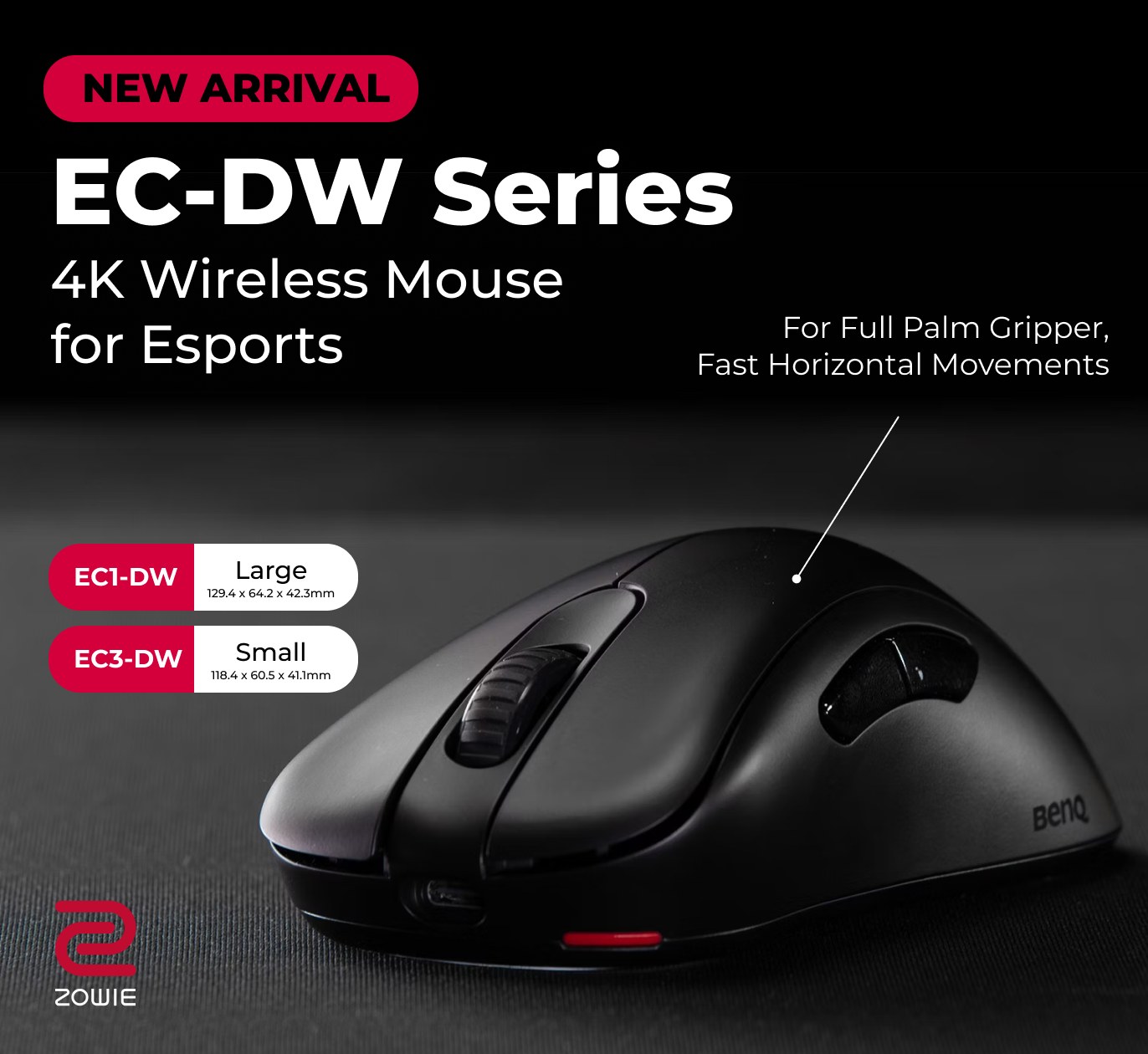 An asymmetrical gaming mouse built for comfort and speed? Meet the 