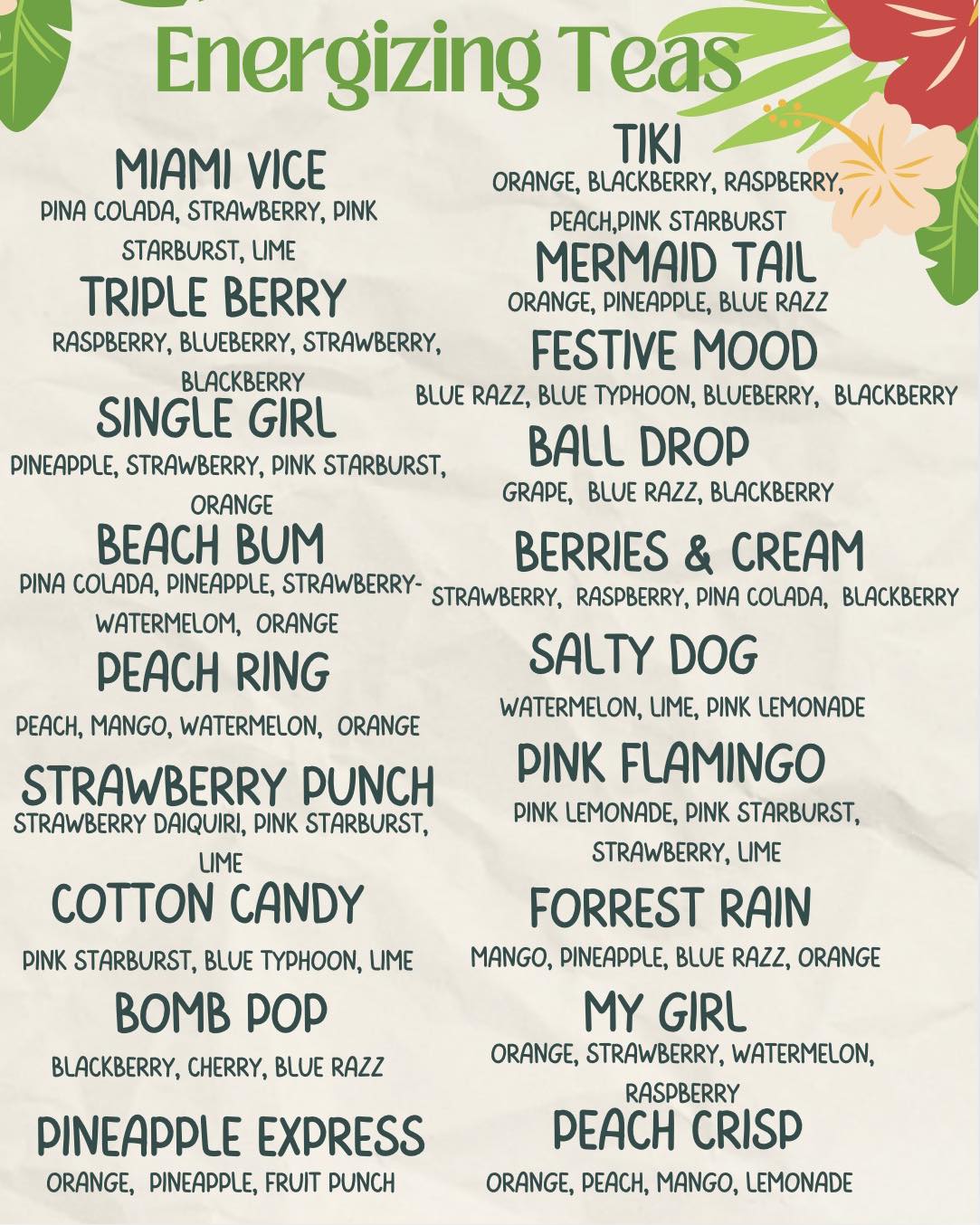 Revive - Sip something new 🍵 Our new tea menu has officially dropped ...