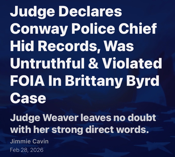 Faulkner County Circuit Judge Susan... - Arkansas 1st News | Facebook