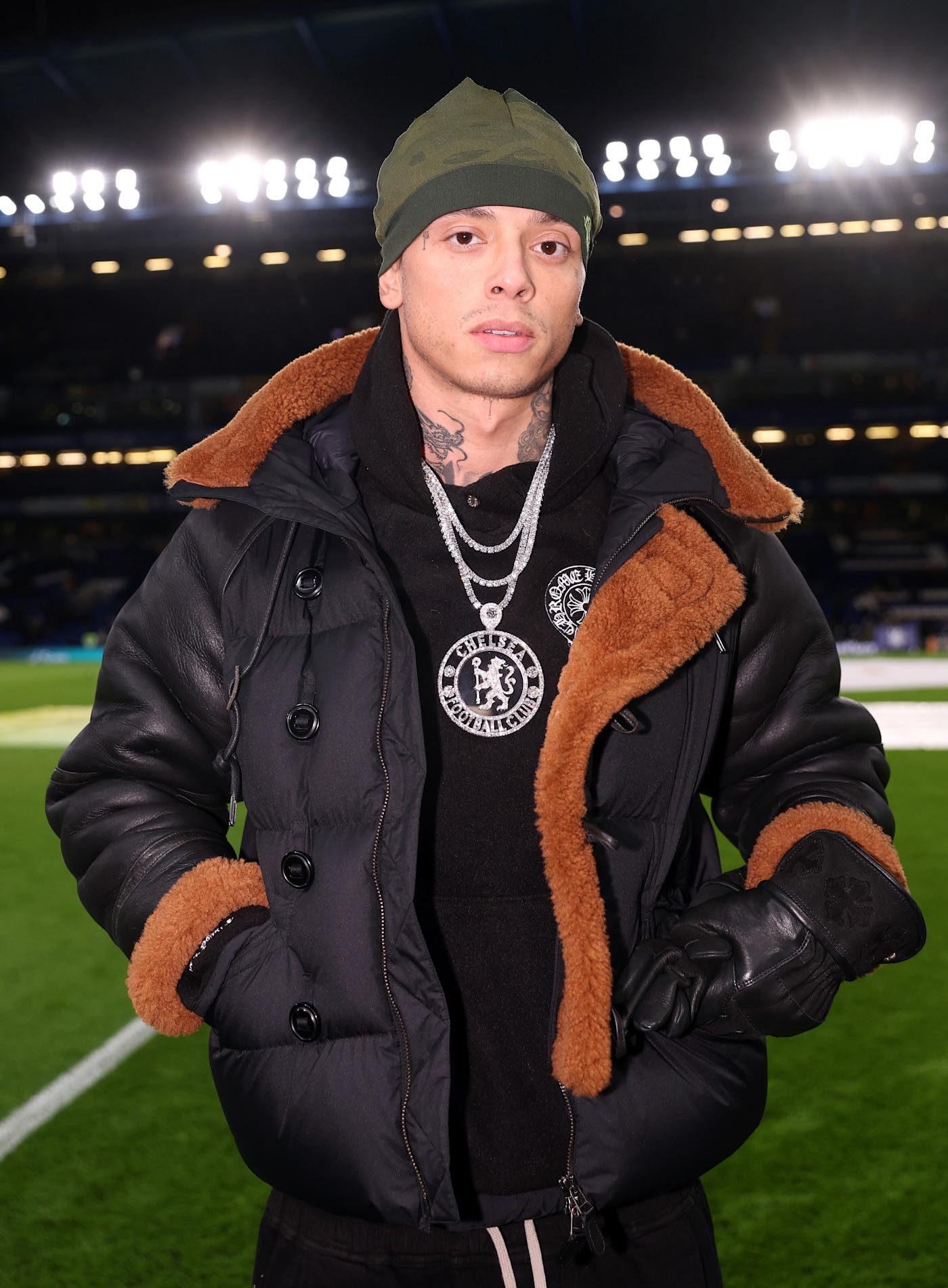 Central Cee repping Chelsea in a whole different level 