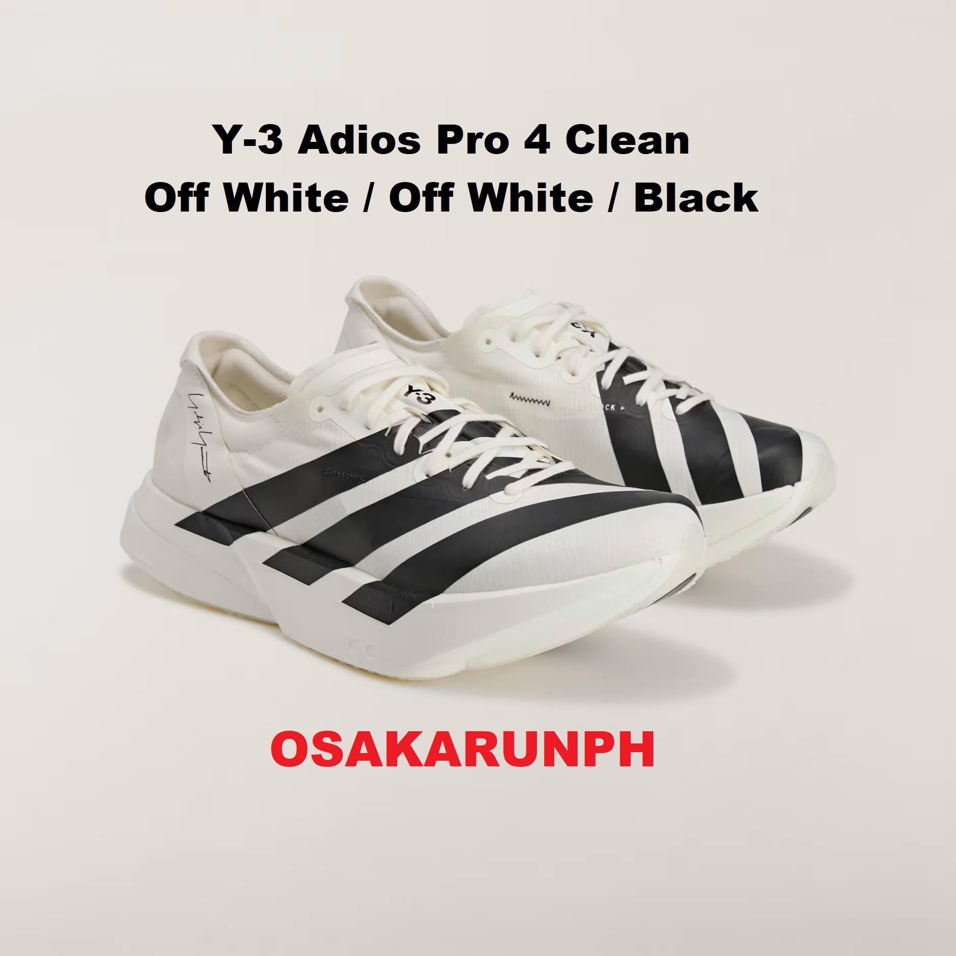 Sneak peek: Adidas collaboration with Yohji Yamamoto for the Y3