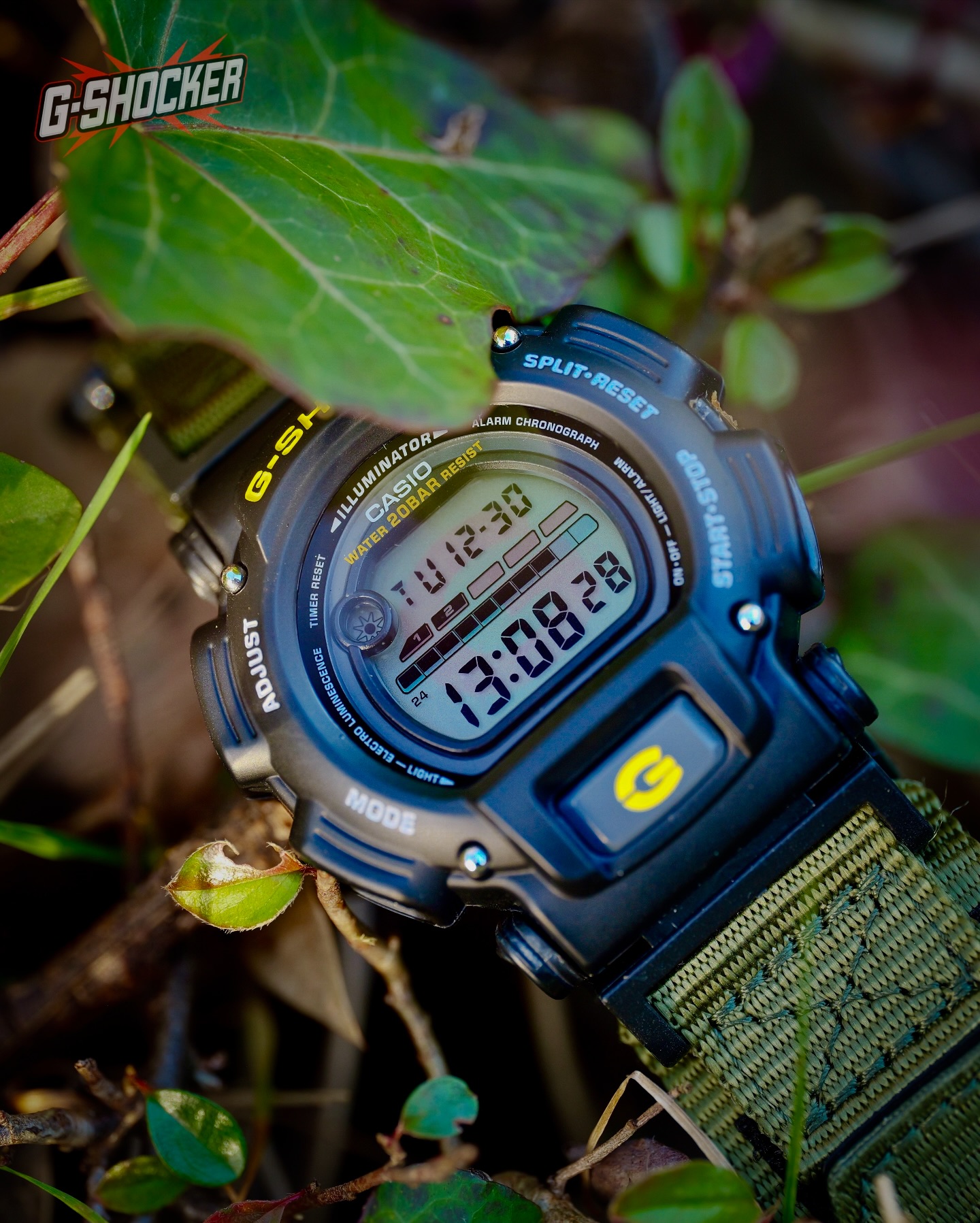 Going 90's retro today with a vintage G-Shock DW003 that I got for