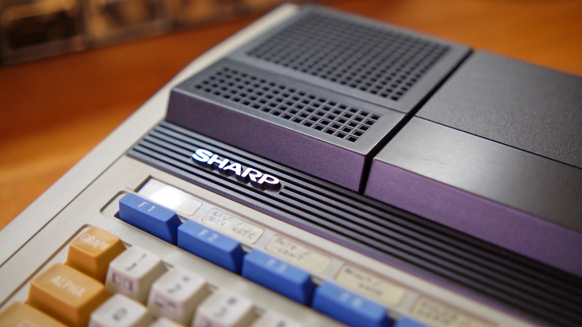 Absolutely loving the details and design of my Sharp MZ-721!