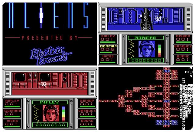 ポプさん The #C64 A to Z My Fave 'A' Games - No.13 Aliens (Electric Dreams