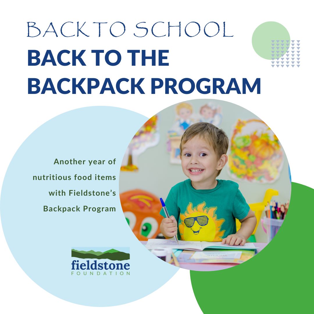 🎒 The Backpack Program is back!... - Fieldstone Foundation | Facebook