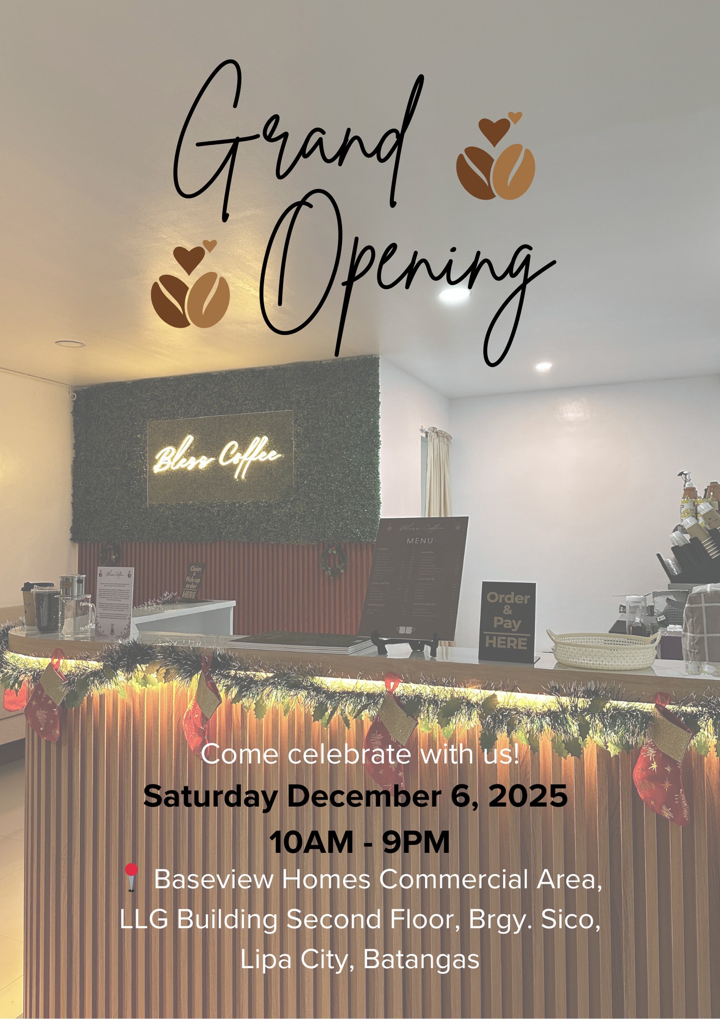 Bless - 🎉 GRAND OPENING ANNOUNCEMENT! 🎉 We’re officially OPEN, and we ...