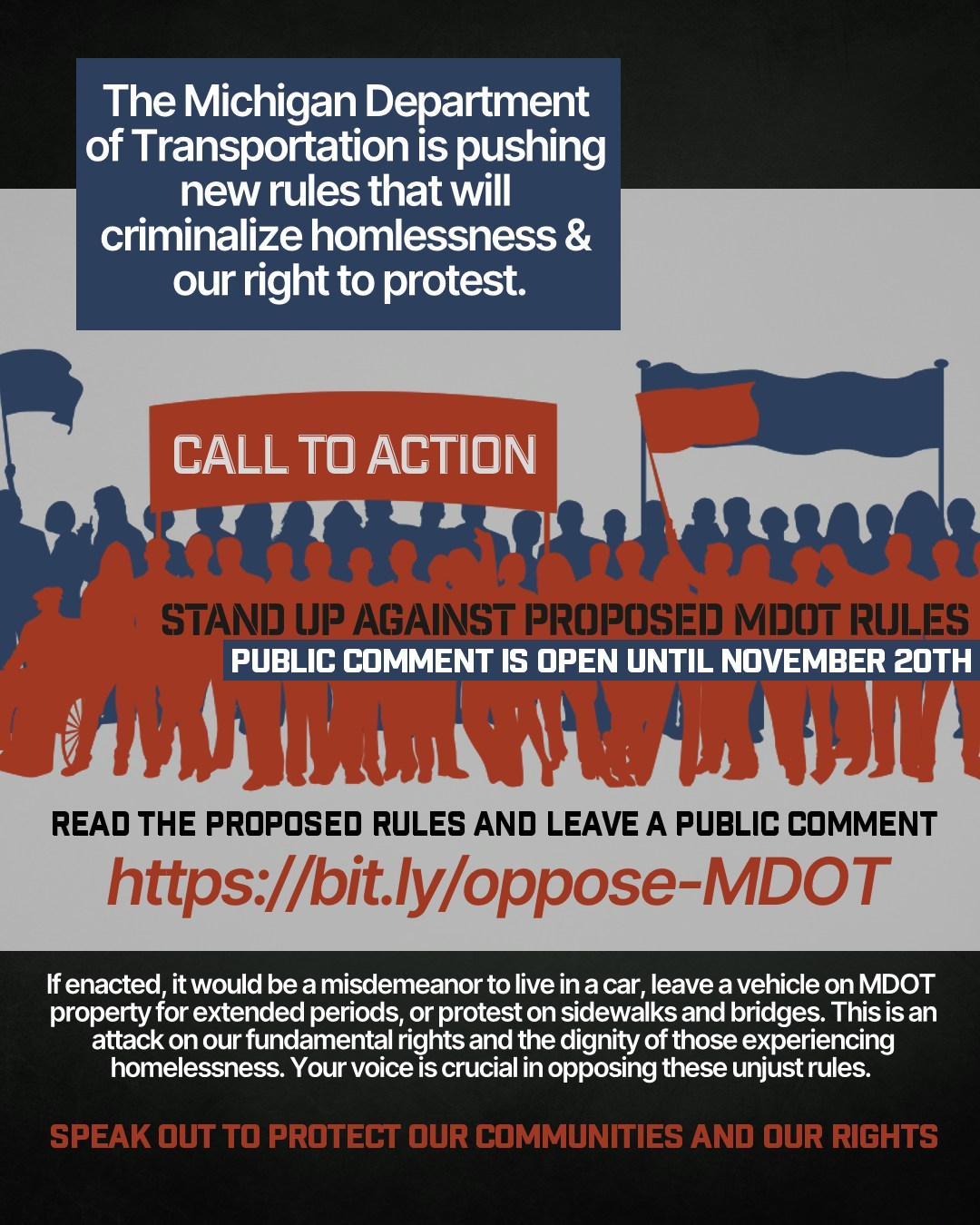 SPARC - Stand Up Against Proposed MDOT Rules! The Michigan Department ...