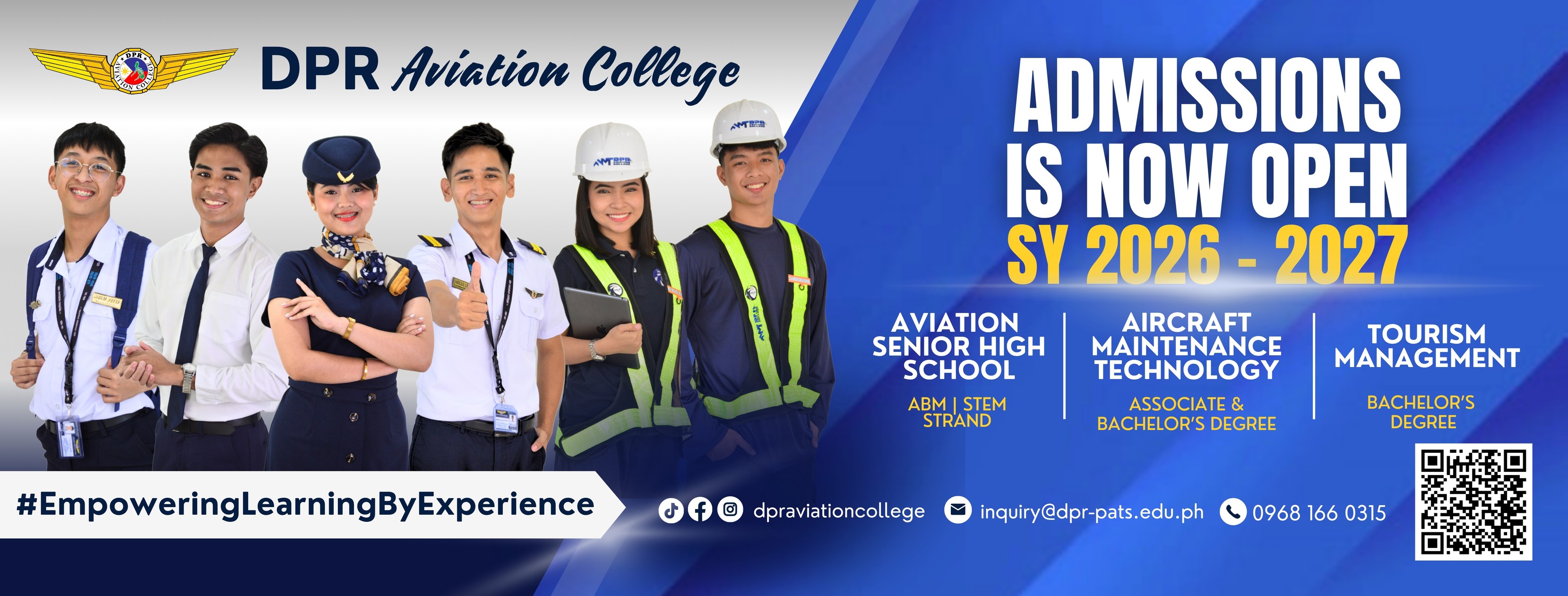 DPR - Empowering learning by Experience! ADMISSIONS IS NOW OPEN FOR SY ...