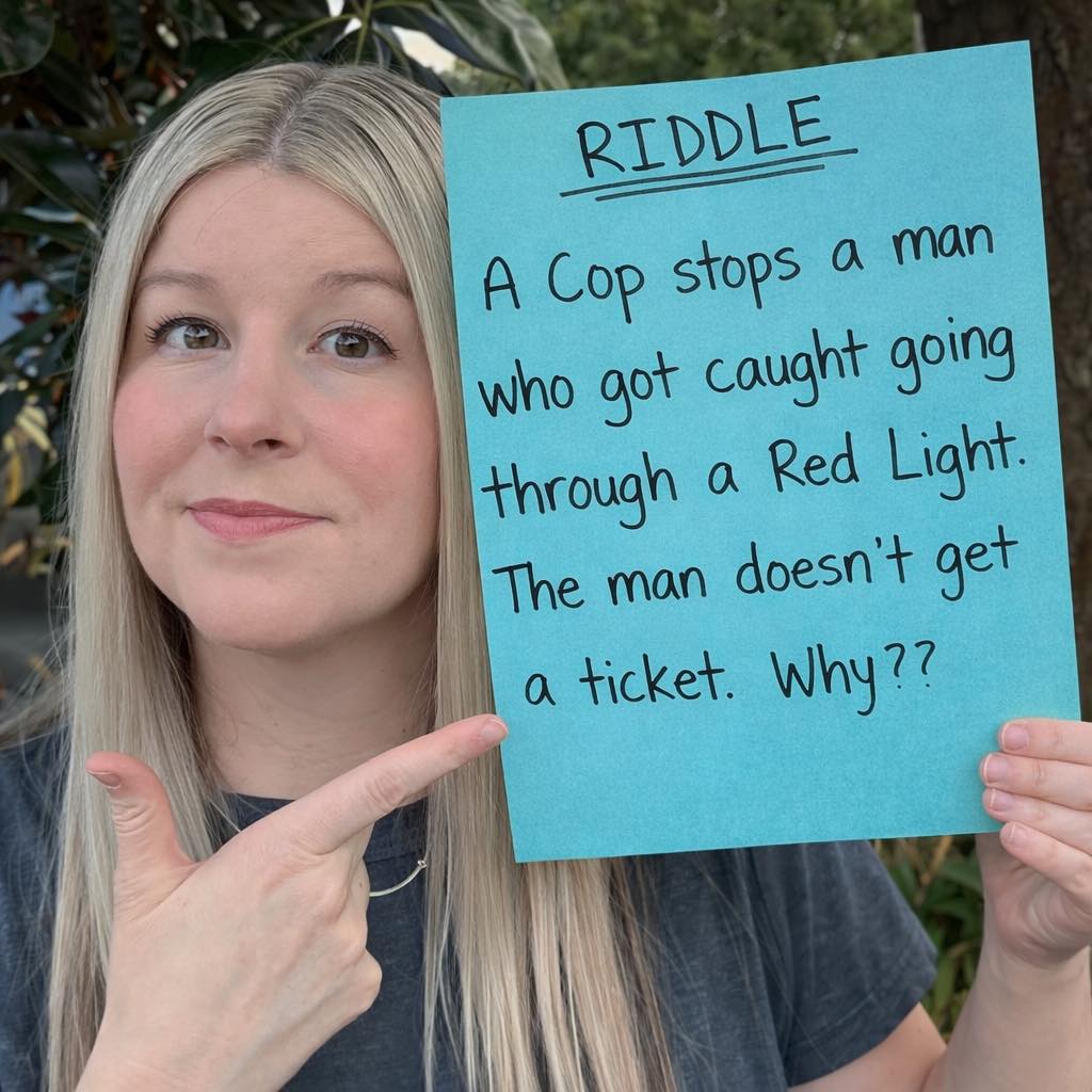 Why doesn’t he get a ticket #riddles... - Tiffany and Drake | Facebook