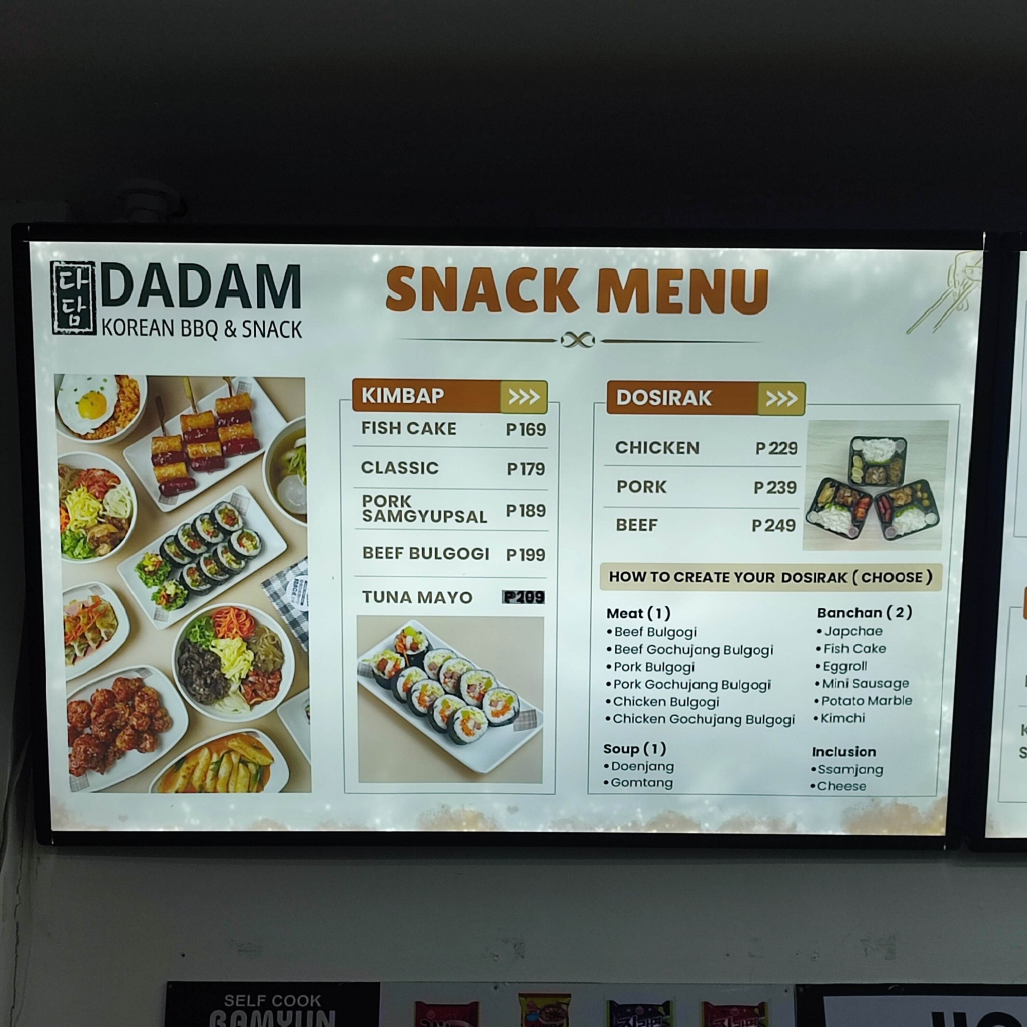 DADAM SNACK MENU is here! Taste... - Dadam Korean BBQ & Snack | Facebook