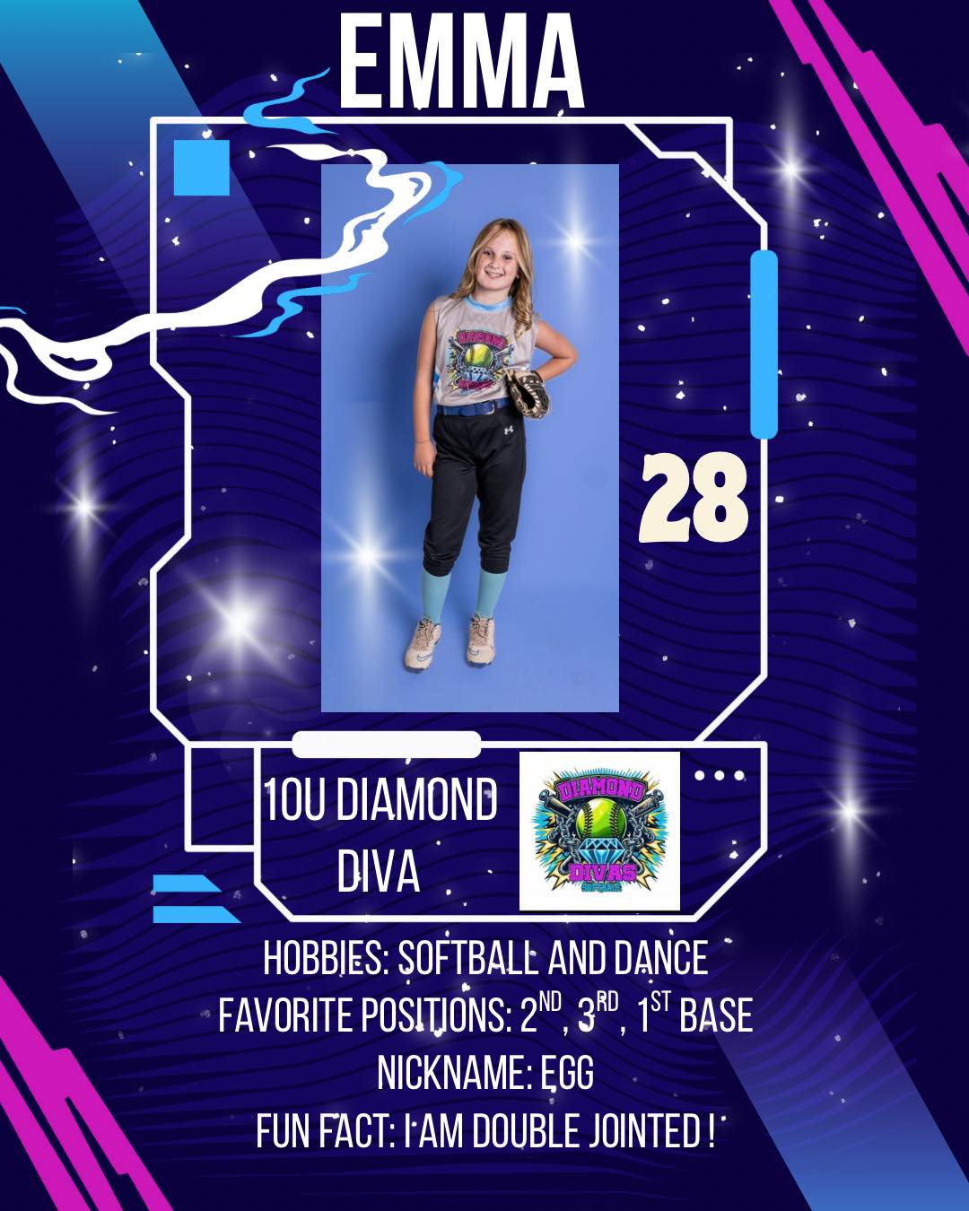 Diamond - 📣 Player Intro Time! 📣 We want to introduce you to Emma on ...