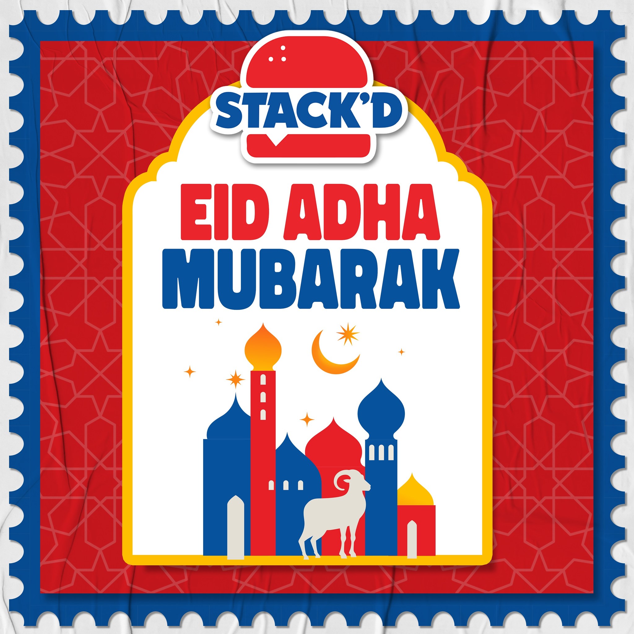STACK'D - Wishing you joy, peace and blessings this Eid Al-Adha! 100% ...