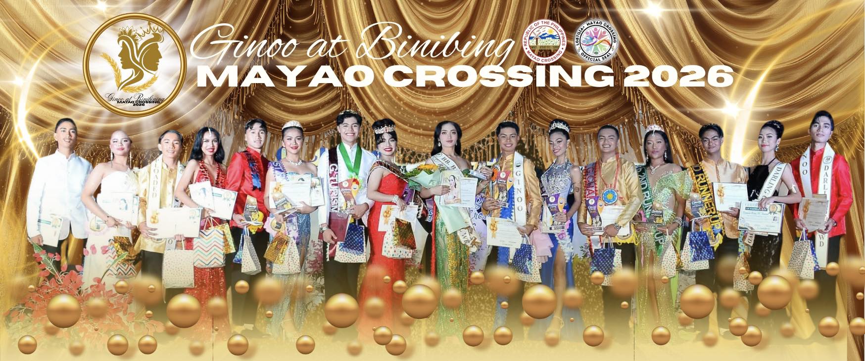 Ginoo at Binibining Mayao Crossing 2026 | Lucena