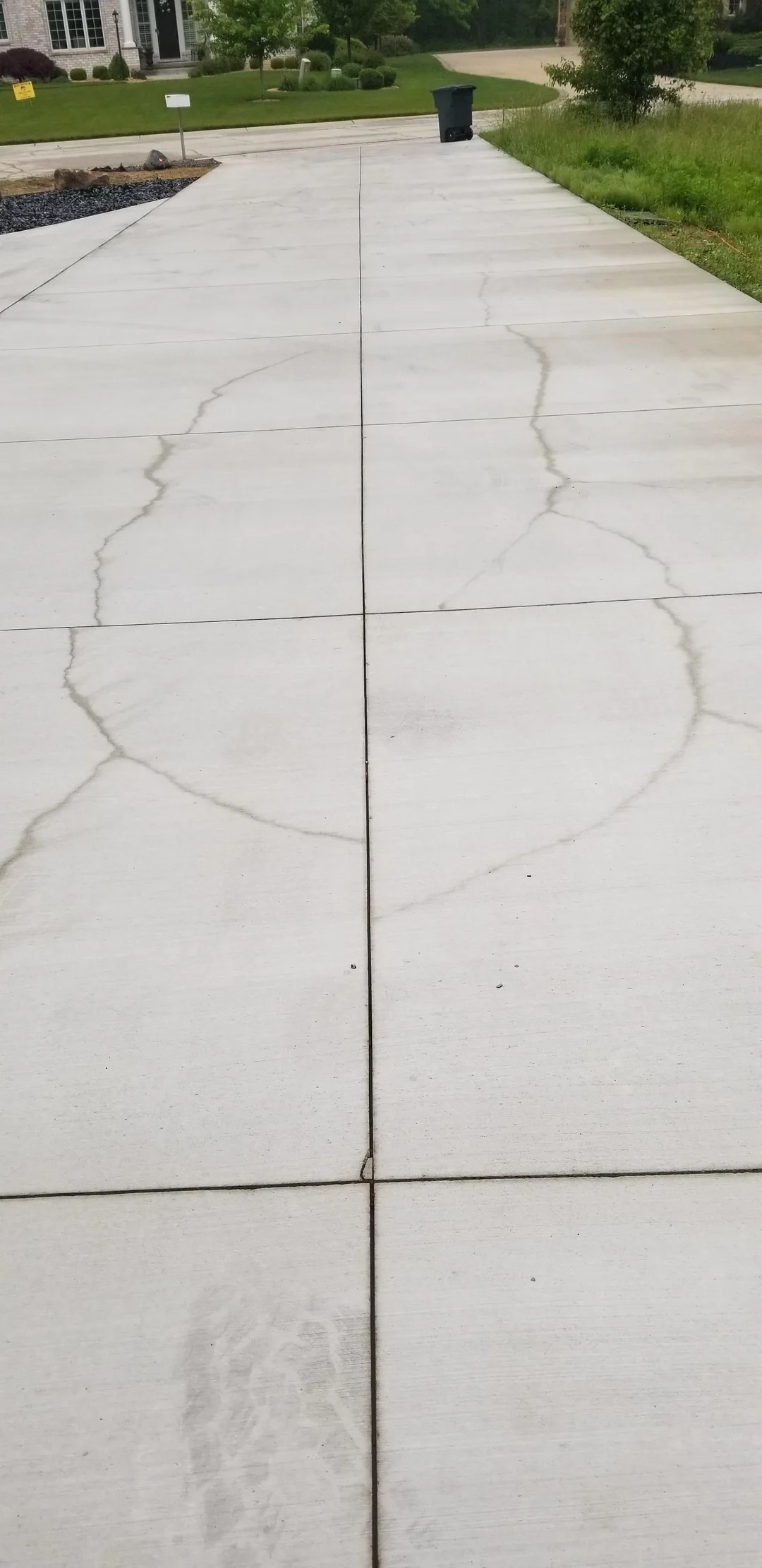 Alicia - I know cracks are normal with concrete - what are your ...