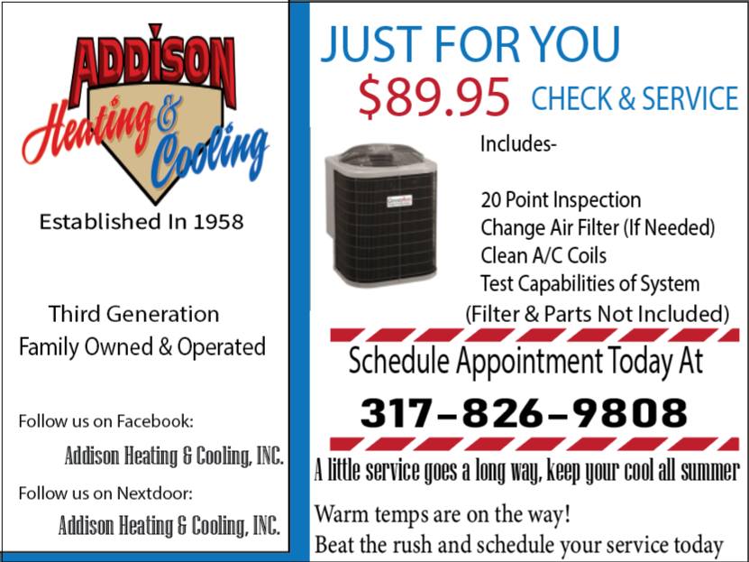 Addison Heating & Cooling, INC. | Indianapolis IN