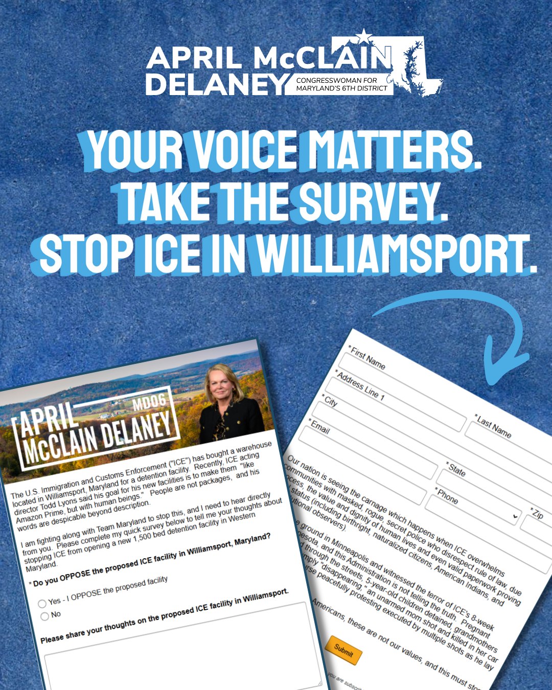 ICE bought a warehouse in... - Rep. April McClain Delaney | Facebook