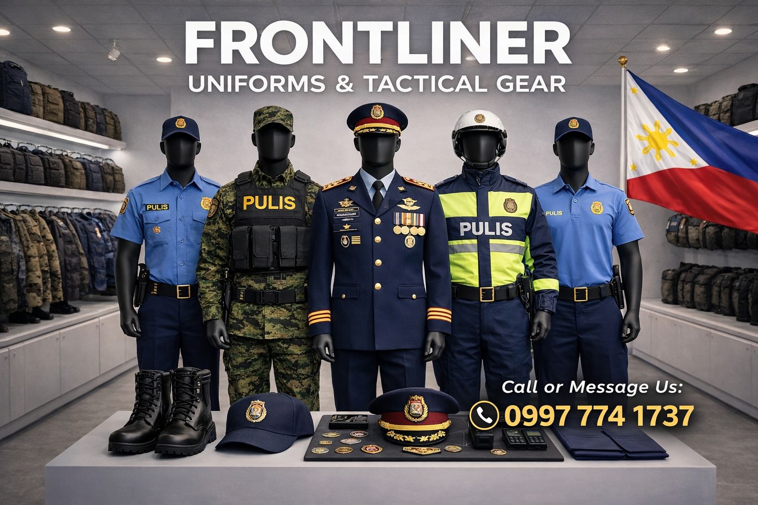 Frontliner Police and Military Supply | Quezon City