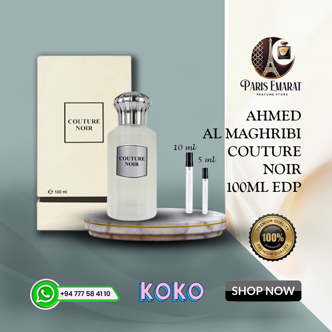Ahmed Al Maghribi Zeleny Eau de Parfum – 100ml A vibrant unisex