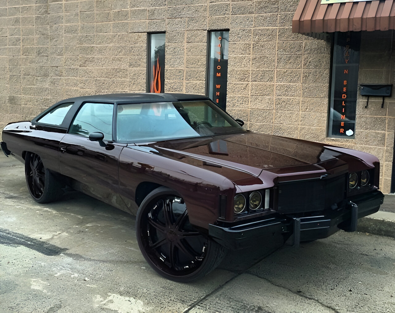 1975 Chevrolet Caprice #75Caprice #MajesticsCC #Hydraulics #Ragtop 